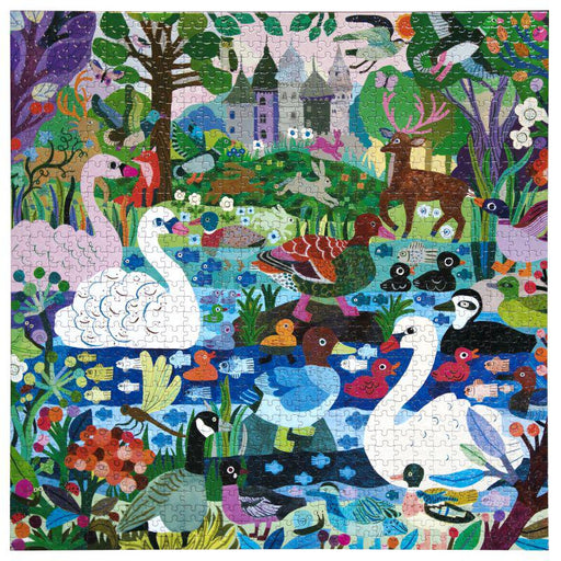 Ducks in the Clearing 1000 Piece Jigsaw Puzzle eeBoo - for just $26.99! 