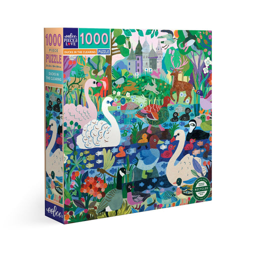 Ducks in the Clearing 1000 Piece Jigsaw Puzzle eeBoo - for just $26.99! 