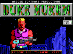 Duke Nukem DOS PC Game Reproduction - for just $9.99! 