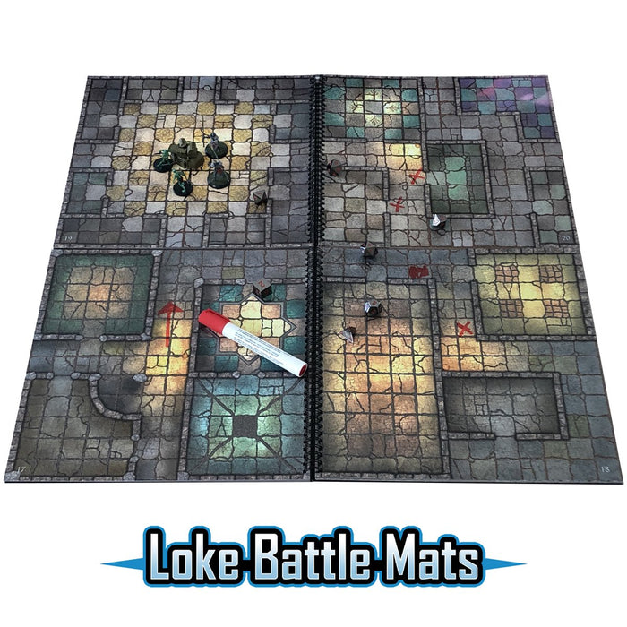 Books of Battle Mats: The Dungeon - for just $46.99! 