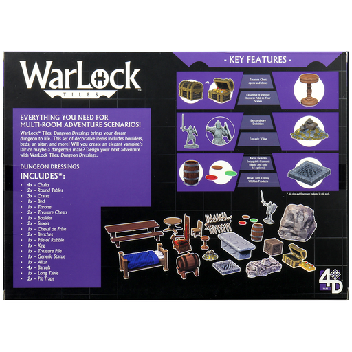 WarLock Tiles: Dungeon Dressings - for just $49.99! 