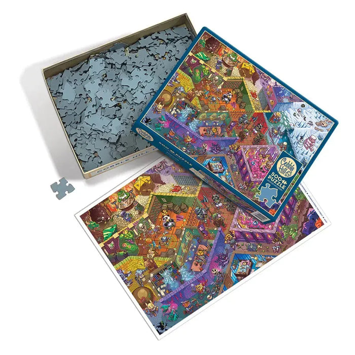 Dungeon Run 500 Piece Jigsaw Puzzle Cobble Hill - for just $17.99! 