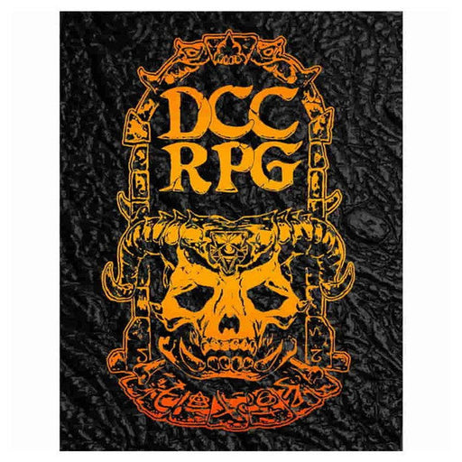 Dungeon Crawl Classics: Core Rulebook Demon Skull Monster Hide Edition - for just $69.99! 
