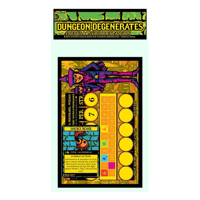 Dungeon Degenerates: Freaks & Psychos Expansion - for just $40! 
