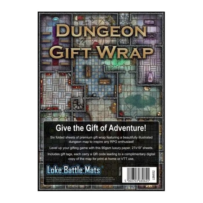 Dungeon Gift Wrap - for just $12.99! 