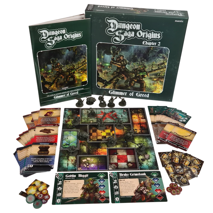 Dungeon Saga Origins: Glimmer of Greed Expansion - for just $53.99! 