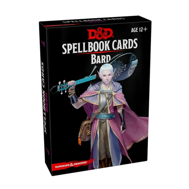 D&D Spellbook Cards: Bard - for just $16.99! 