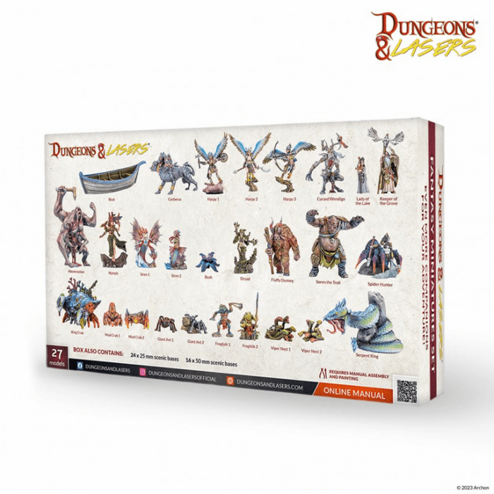 Dungeons & Lasers: Fantasy Miniatures Set - for just $59! 