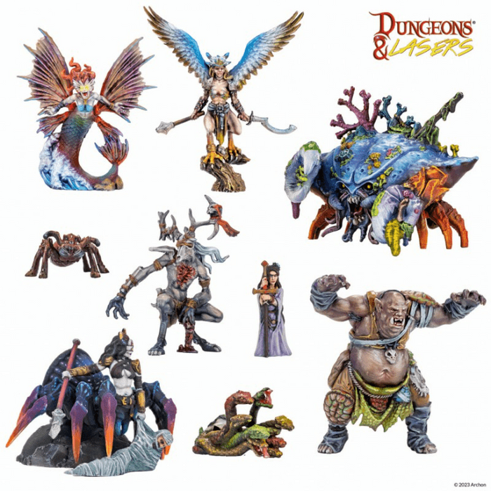 Dungeons & Lasers: Fantasy Miniatures Set - for just $59! 