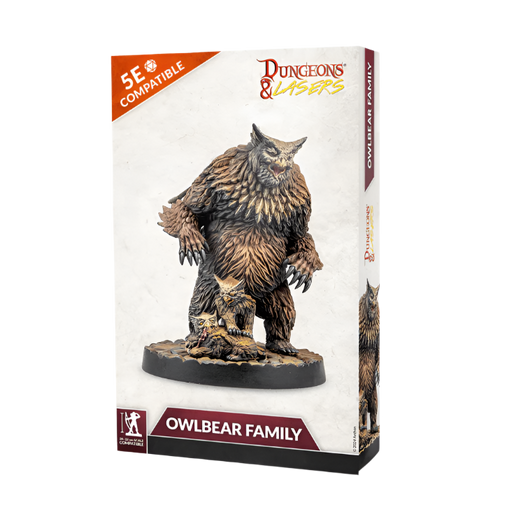 Dungeons & Lasers: Owlbear Family - for just $19! 