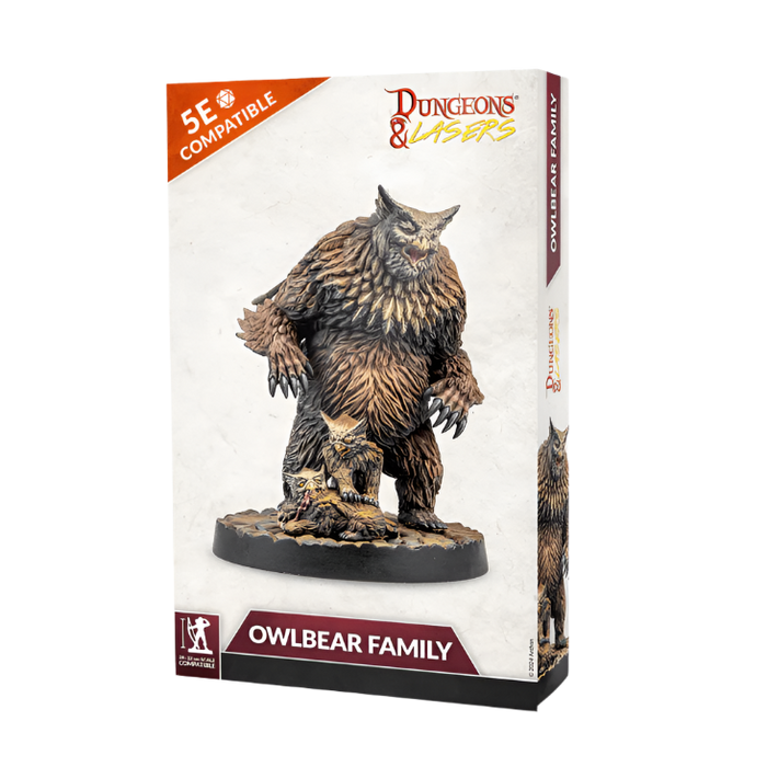Dungeons & Lasers: Owlbear Family - for just $19! 