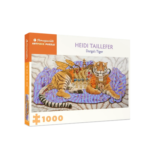 Durga's Tiger 1000 Piece Jigsaw Puzzle Pomegranate - for just $24.99! 