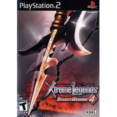 Front cover view of Dynasty Warriors 4 Xtreme Legends - PlayStation 2