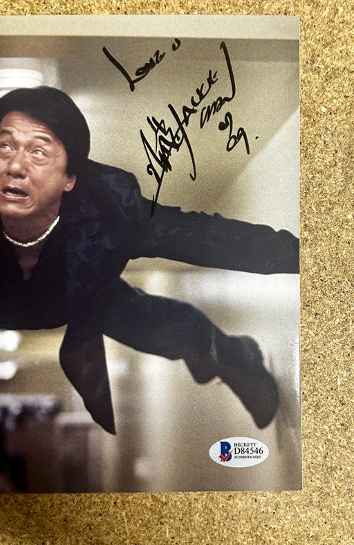 Legendary Actor Jackie Chan Signed Rush Hour 2 8x10 Photo With Beckett (BAS) COA - for just $450! 
