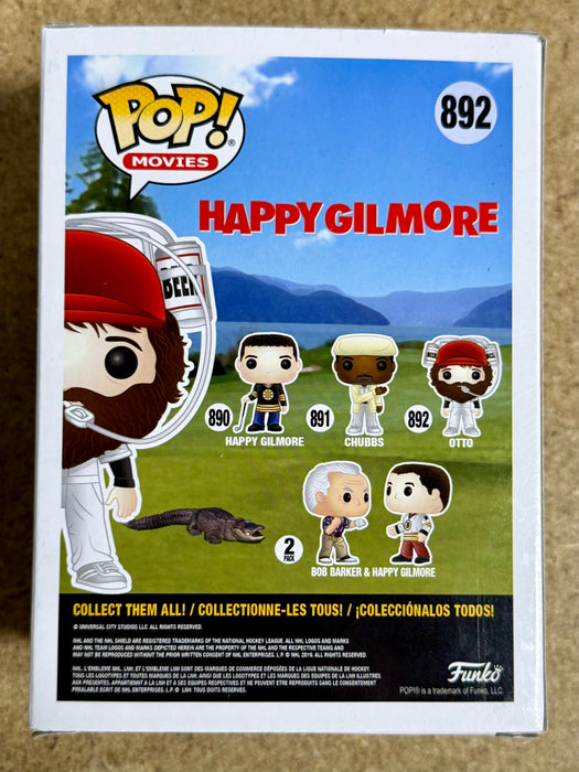 Alan Covert Signed Funko Pop! Movies Otto #892 Happy Gilmore Caddy With JSA COA - for just $250! 