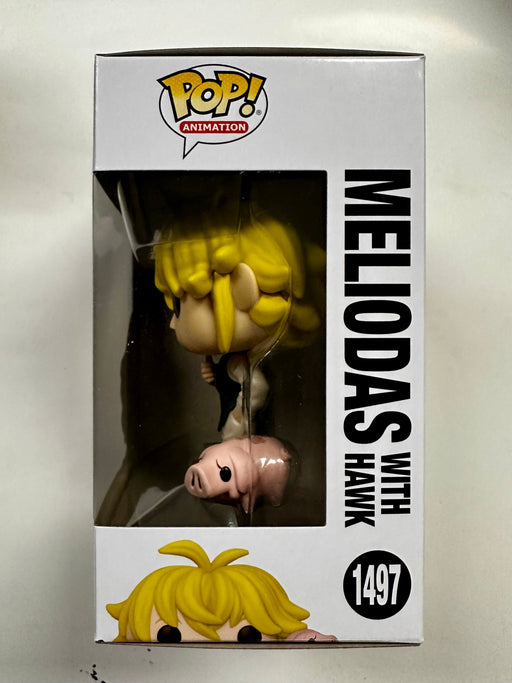 Funko Pop Animation Meliodas With Hawk #1497 Seven Deadly Sins Captain 2023 - for just $13! 