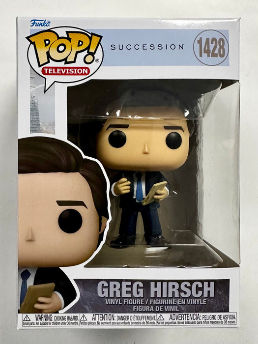 Funko Pop Television Greg Hirsch With Documents #1428 HBO Succession 2024 - for just $15! 