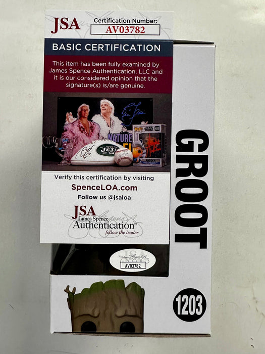 Director James Gunn Signed Funko Pop! Marvel #1203 Groot Guardians Of The Galaxy Vol. 3 GOTG 2023 With JSA COA - for just $300! 