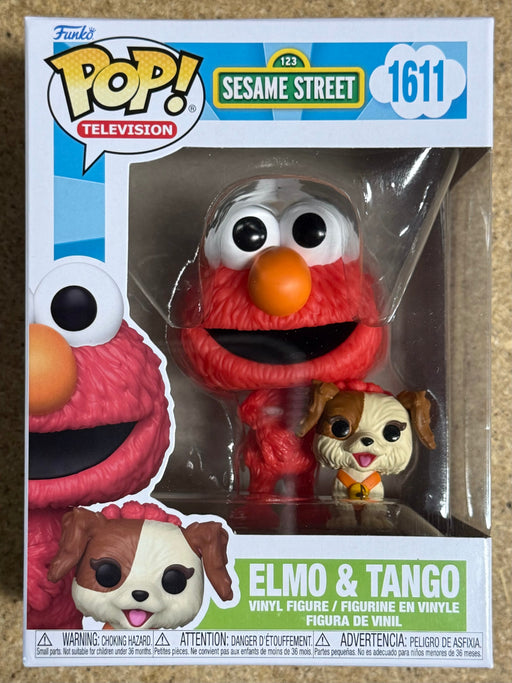 Funko Pop! Television Elmo & Tango The Dog #1611 Sesame Street 2024 - for just $13! 