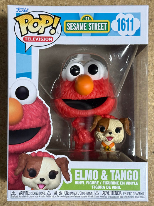 Funko Pop! Television Elmo & Tango The Dog #1611 Sesame Street 2024 - for just $13! 
