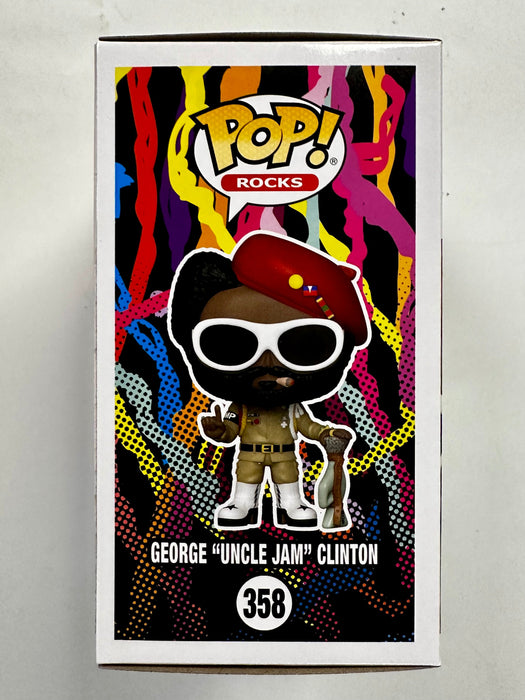 Funko Pop! Rocks George “Uncle Jam” Clinton #358 Parliament Funkadelic 2023 - for just $13! 