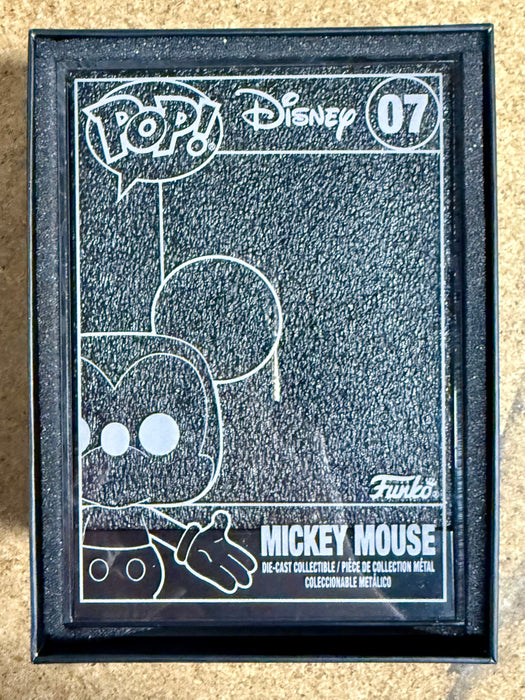Funko Pop! Die-Cast Mickey Mouse #07 Disney Funko Shop 2022 Exclusive - for just $20! 