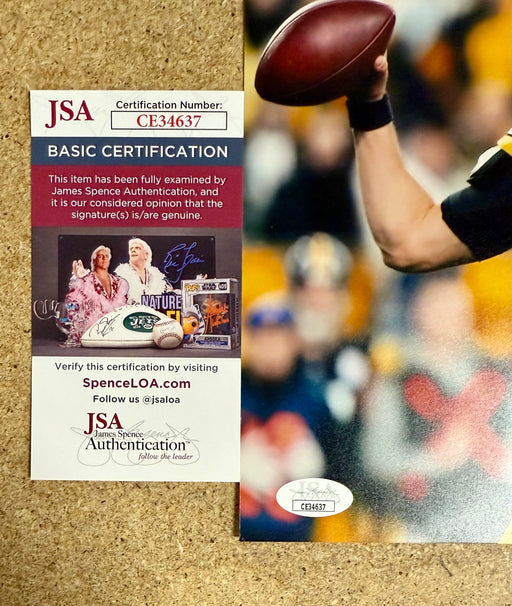 Mason Rudolph Signed Autographed NFL Pittsburgh Steelers QB 8x10 Photo JSA COA - for just $60! 