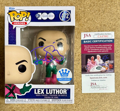 Jesse Eisenberg Signed DC Lex Luthor Funko Pop! #472 Exclusive With JSA COA - for just $85! 