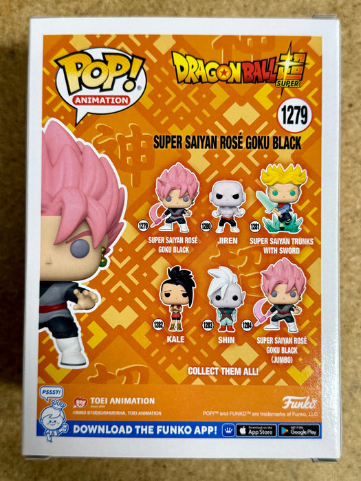 Funko Pop! Animation Rosé Goku Black With Scythe #1279 Dragon Ball Super 2023 Glow Exclusive - for just $15! 