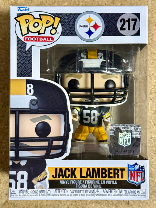 Funko Pop! Football Jack Lambert #217 NFL Pittsburgh Steelers 2024 Linebacker - for just $13! 