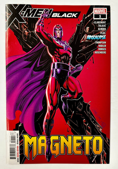X-Men Black Magneto #1 Marvel Comics J Scott Campbell Cover 2018 - for just $7! 