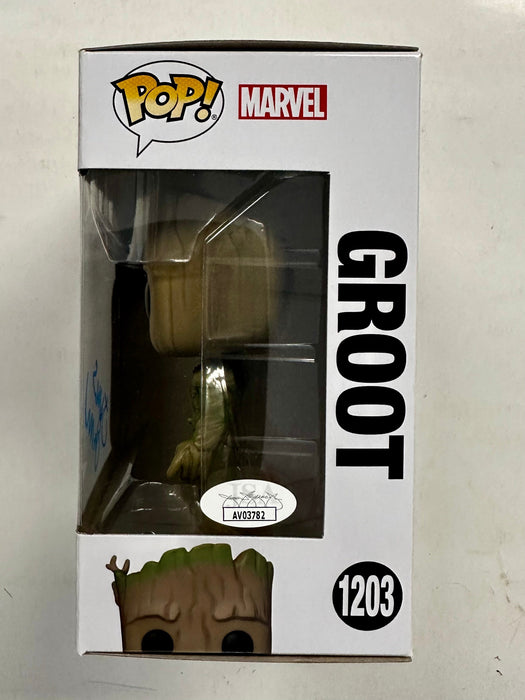 Director James Gunn Signed Funko Pop! Marvel #1203 Groot Guardians Of The Galaxy Vol. 3 GOTG 2023 With JSA COA - for just $300! 