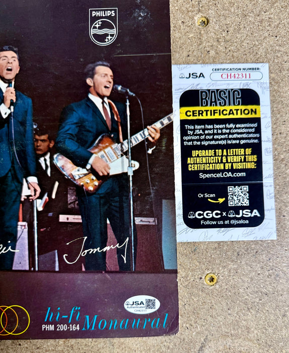 Frankie Valli Signed & Framed (4) Four Seasons Is The Word Vinyl With JSA COA - for just $150! 