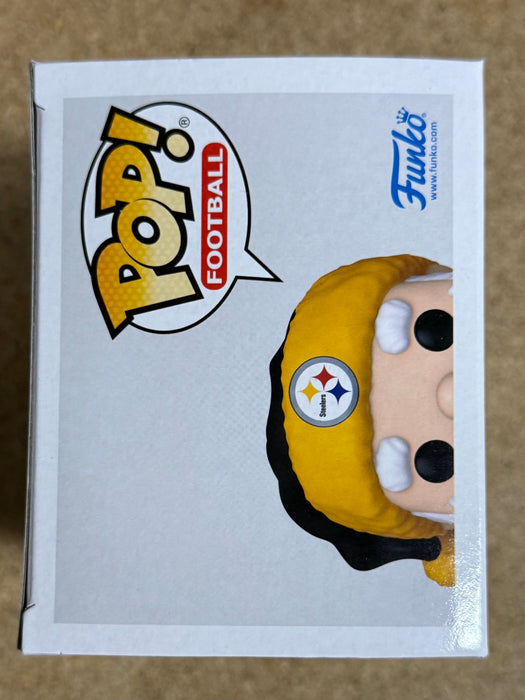 Pat Freiermuth Signed NFL Pittsburgh Steelers Santa Funko Pop! #287 With JSA COA - for just $120! 
