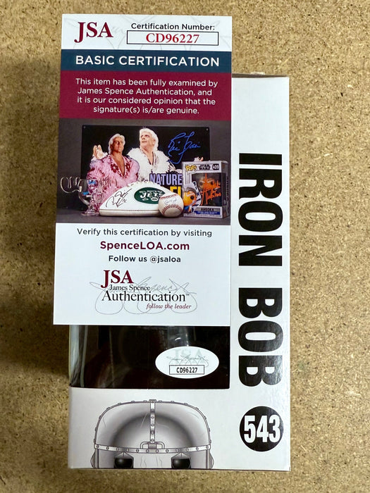 Kevin Smith Signed Iron Bob Funko Pop! #543 Jay And Silent Bob Reboot SDCC 2020 Exclusive With JSA COA - for just $85! 