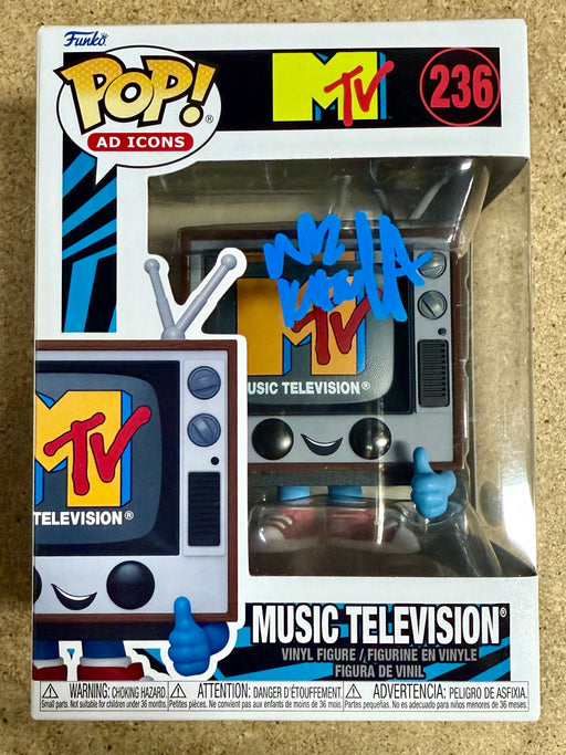Taylor Gang Wiz Khalifa Signed 2024 MTV Funko Pop #236 With JSA COA - for just $200! 