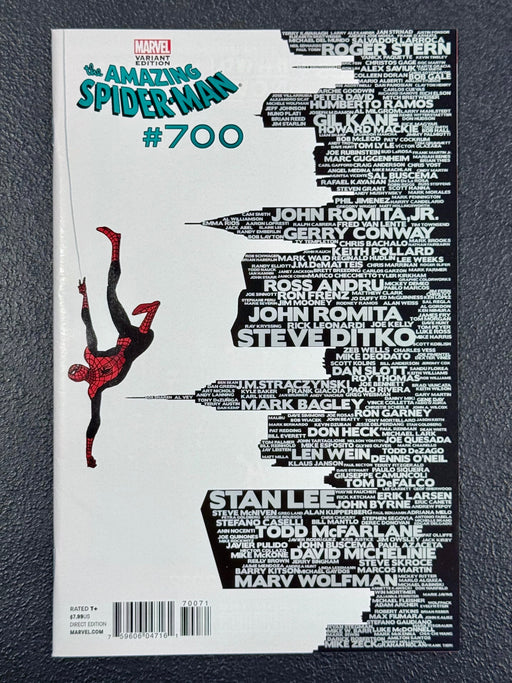 The Amazing Spider-Man #700 C Marvel 2013 Marcos Martin Skyline Variant - for just $115! 