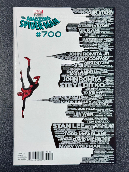 The Amazing Spider-Man #700 C Marvel 2013 Marcos Martin Skyline Variant - for just $115! 