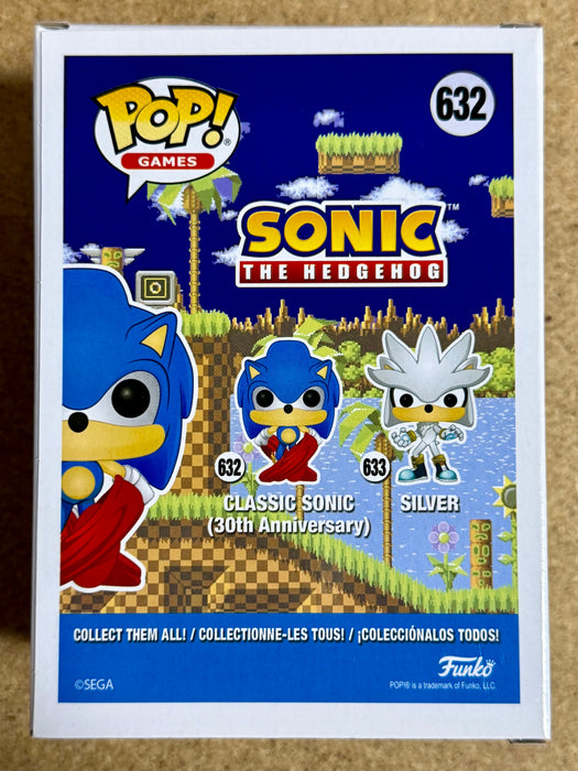 Funko Pop! Games Flocked Classic Sonic The Hedgehog #632 FS 2020 Exclusive - for just $80! 