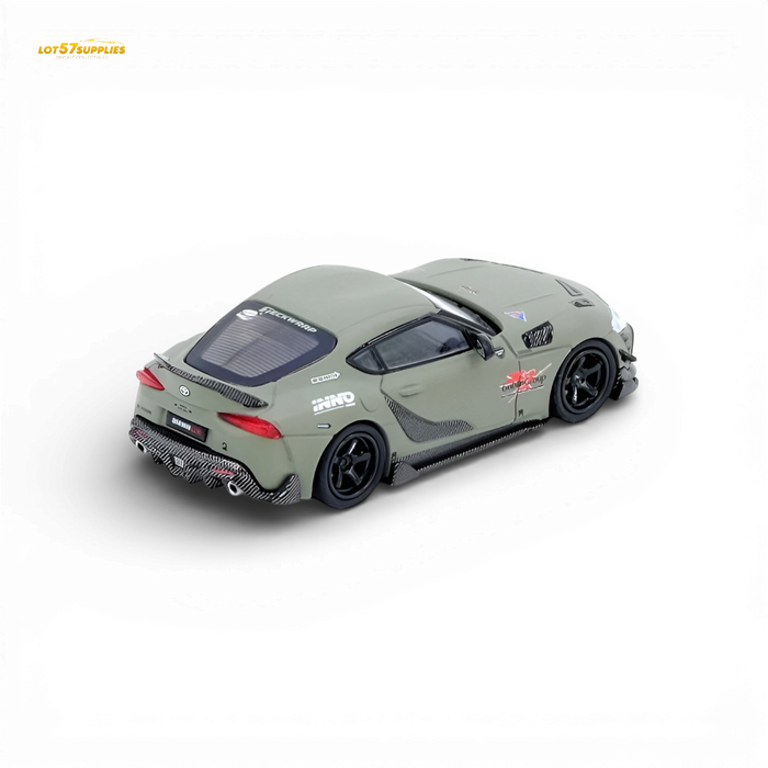 INNO64 Toyota Supra A90 Darwin Pro Matt Green 1:64 - for just $29.99! 