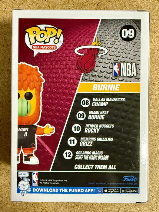 Pitbull “Mr. 305 aka Mr. Worldwide” Signed Miami Heat Burnie Funko Pop! #09 With JSA COA - for just $275! 
