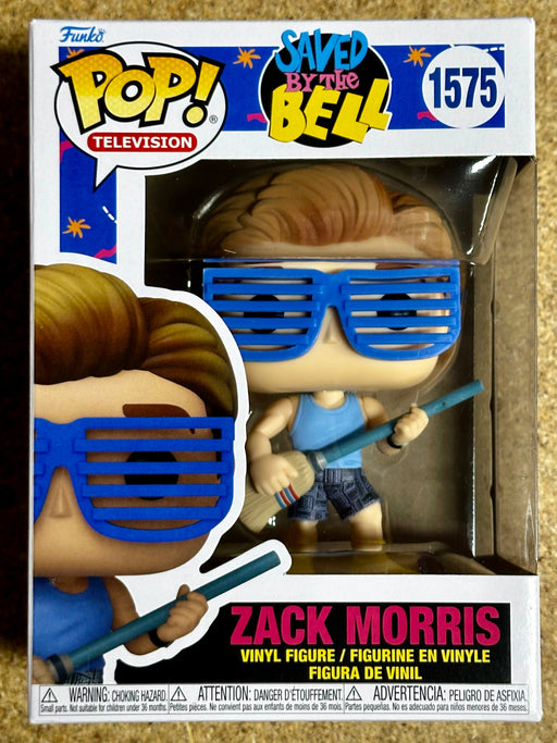 Funko Pop! Television Zack Morris #1575 Saved By The Bell 2024 Mark-Paul Gosselaar - for just $13! 