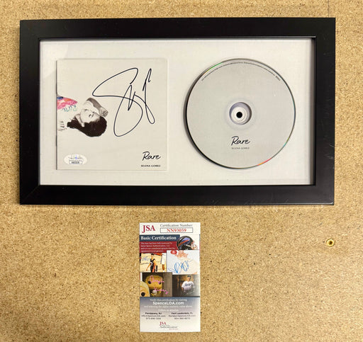 Singer & Actress Selena Gomez Signed Rare Framed CD Booklet With JSA COA - for just $175! 