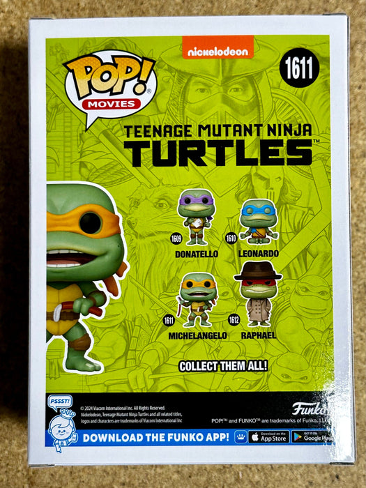 Funko Pop! Movies Michelangelo (Sausage Nunchucks) #1611 TMNT Ternage Mutant Ninja Turtles (1990) - for just $13! 