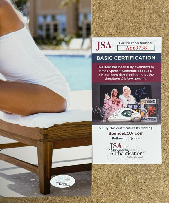 Anna Kournikova Signed Tennis Player & Model 8x10 Photo With JSA COA - for just $70! 