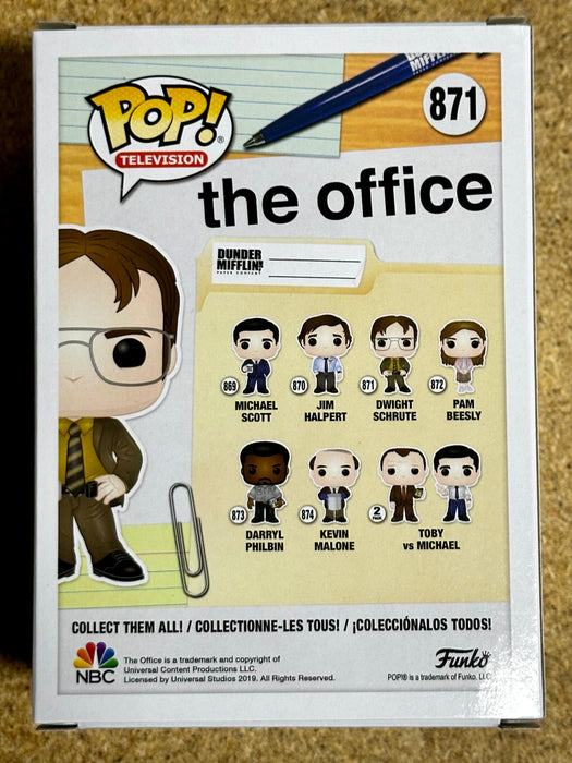 Funko Pop! Television Dwight Schrute #871 The Office Dunder Mifflin 2024 - for just $13! 