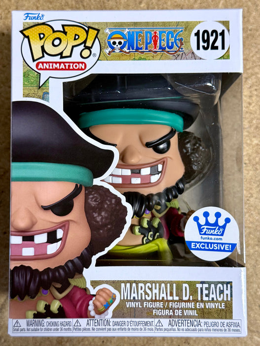 Funko Pop! Animation Marshall D. Teach Blackbeard #1921 One Piece 2025 Exclusive - for just $20! 