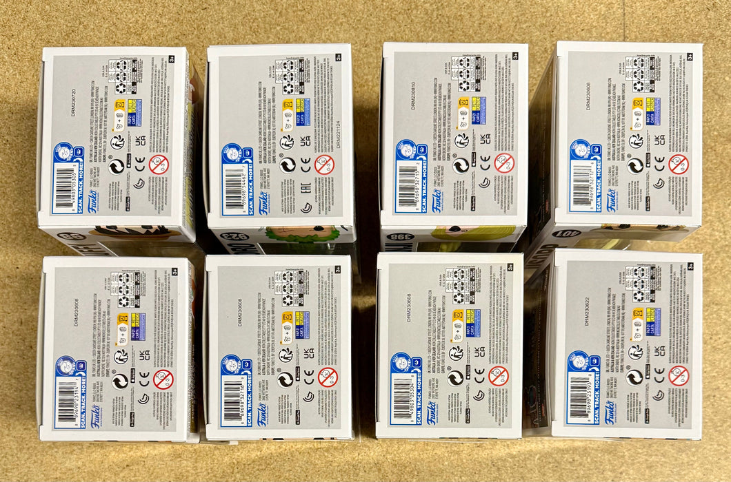 Funko Pop! Animation Monkey D. Luffy One Piece Complete Straw Hat Crew Set Of 8 - for just $110! 