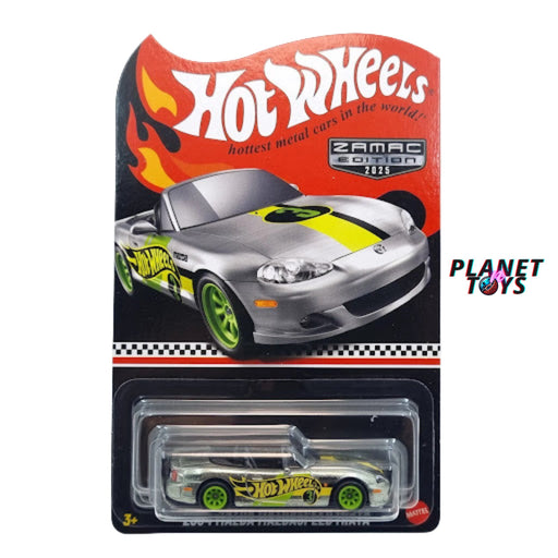 Hot Wheels Collectors Edition 2025 Zamac 2004 Mazda Mazdaspeed Miata - for just $34.99! 