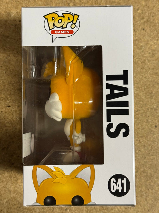 Funko Pop! Games Flocked Tails #641 Sonic The Hedgehog Targetcon 2021 Exclusive - for just $25! 